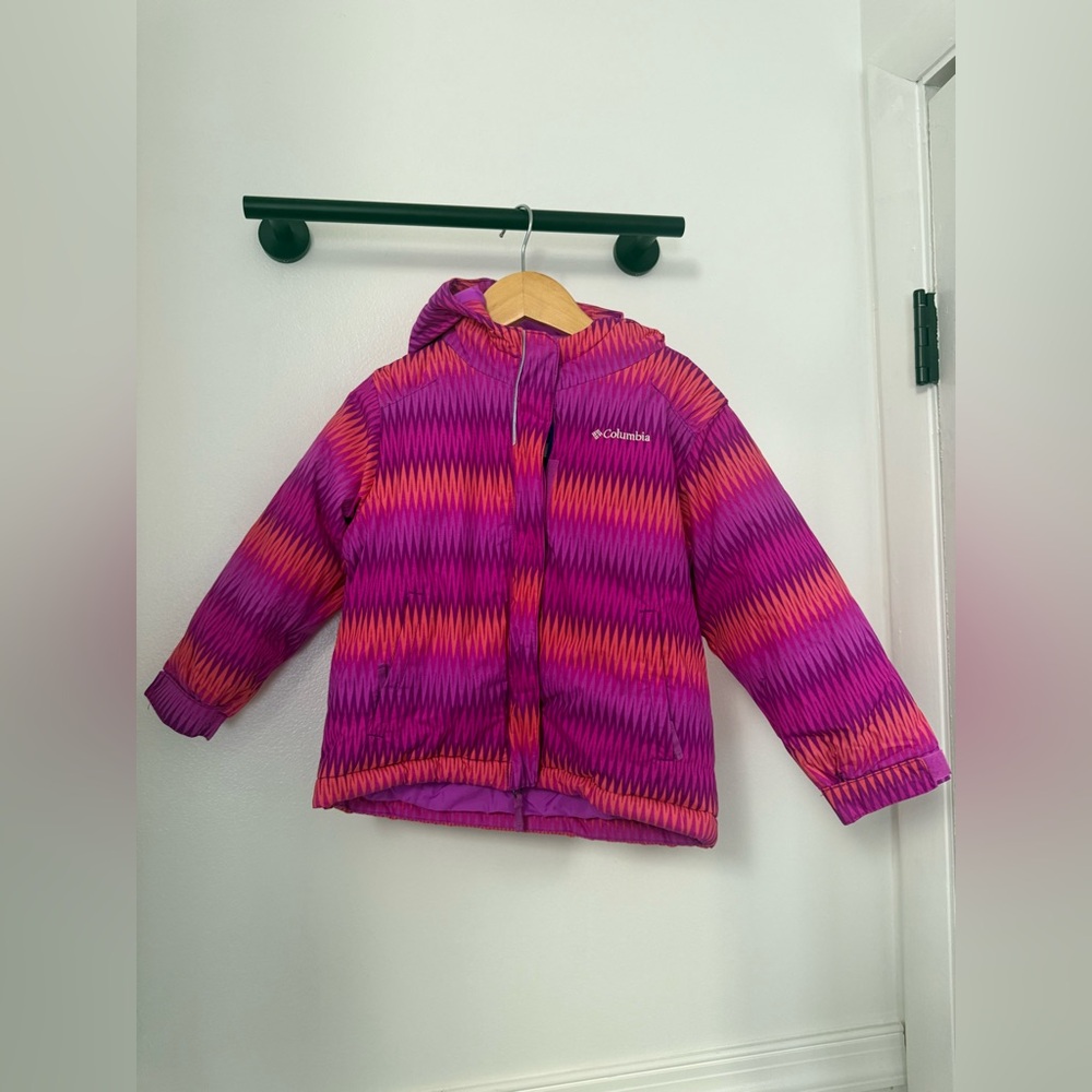 Columbia kids Jacket in Purple and Orange